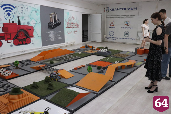 В Саратове школьники соревновались в управлении БПЛА